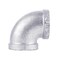 B & K STZ Industries 1/4 in. FIP each X 1/4 in. D FIP Galvanized Malleable Iron 90 Degree Elbow 311UPE90-14 - alternate 1